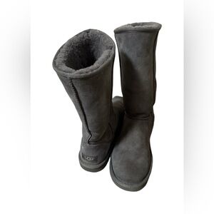 UGG Classic Tall ll Grey Women's Suede Boots 7